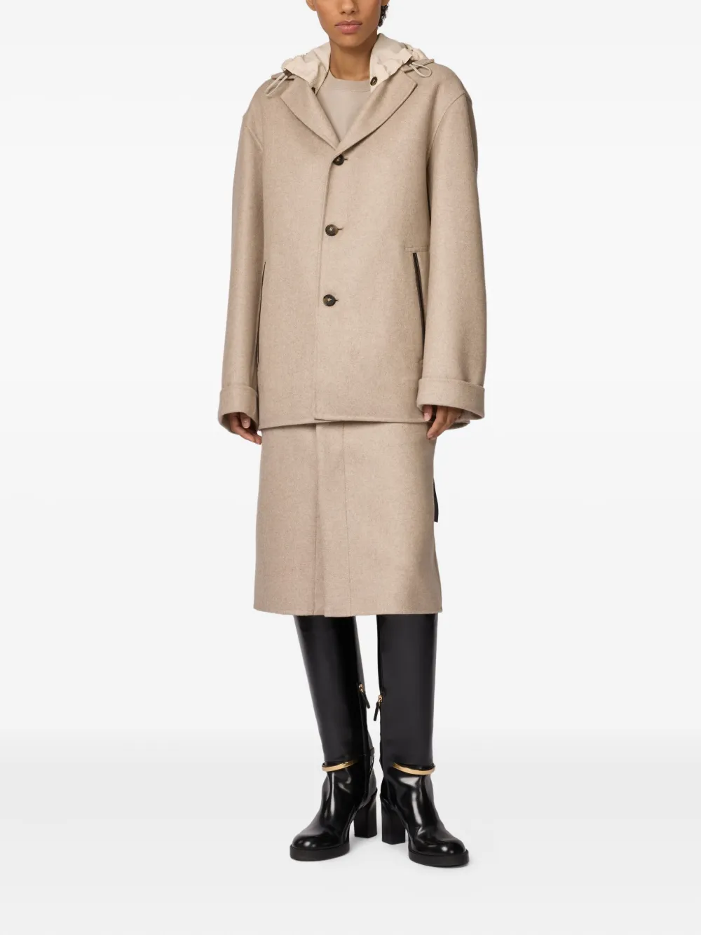 Tod's hooded trimmed jacket | Fitted Jackets | Image 2