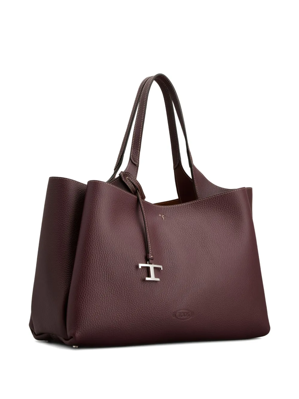 Tod's Leren shopper - Rood