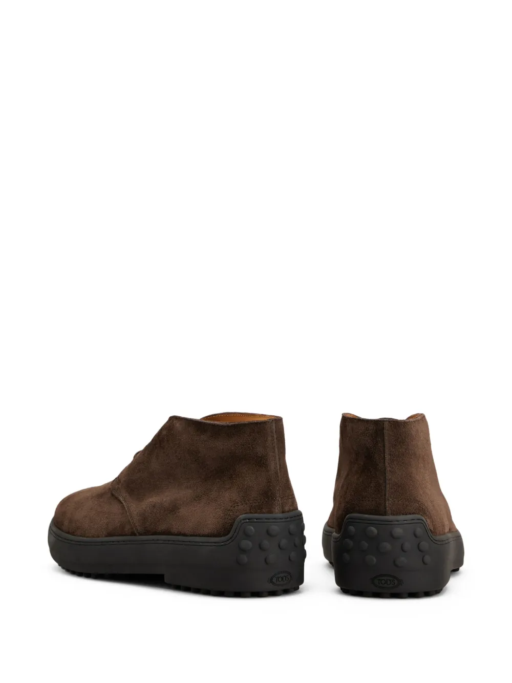 Tod's suede boots Brown