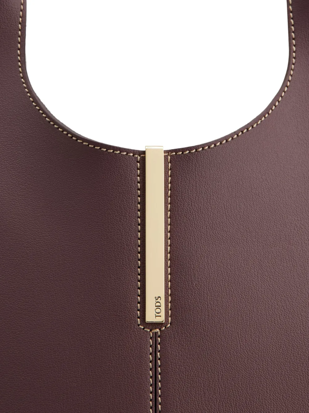 Tod's Leren shopper Bruin