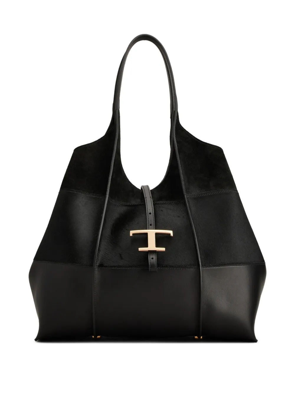 Tod's T Timeless schoudertas Zwart
