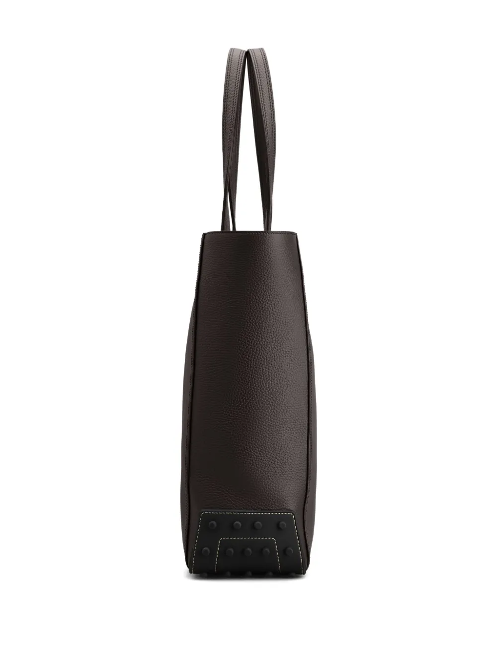 Tod's Pebble-grain Tote Bag In Brown