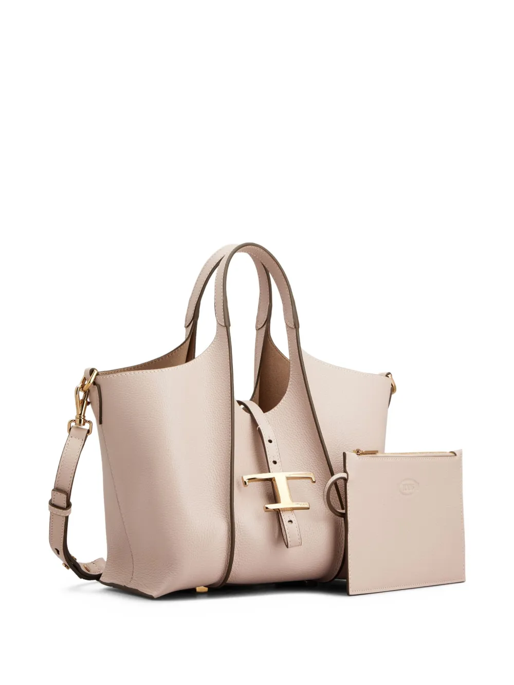 Tod's Leren mini tas Beige