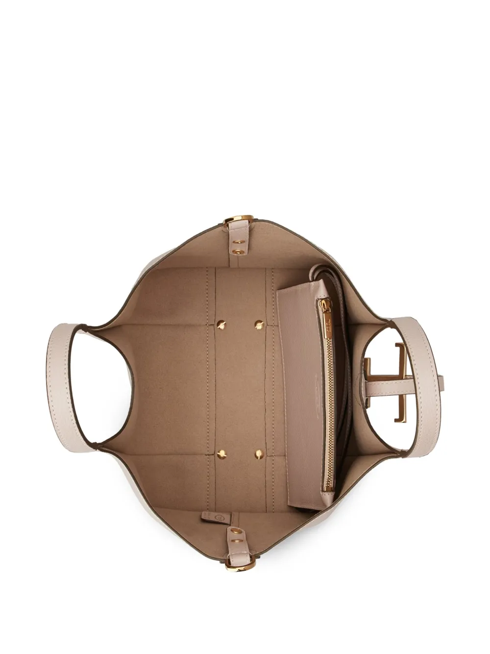 Tod's Leren mini tas Beige