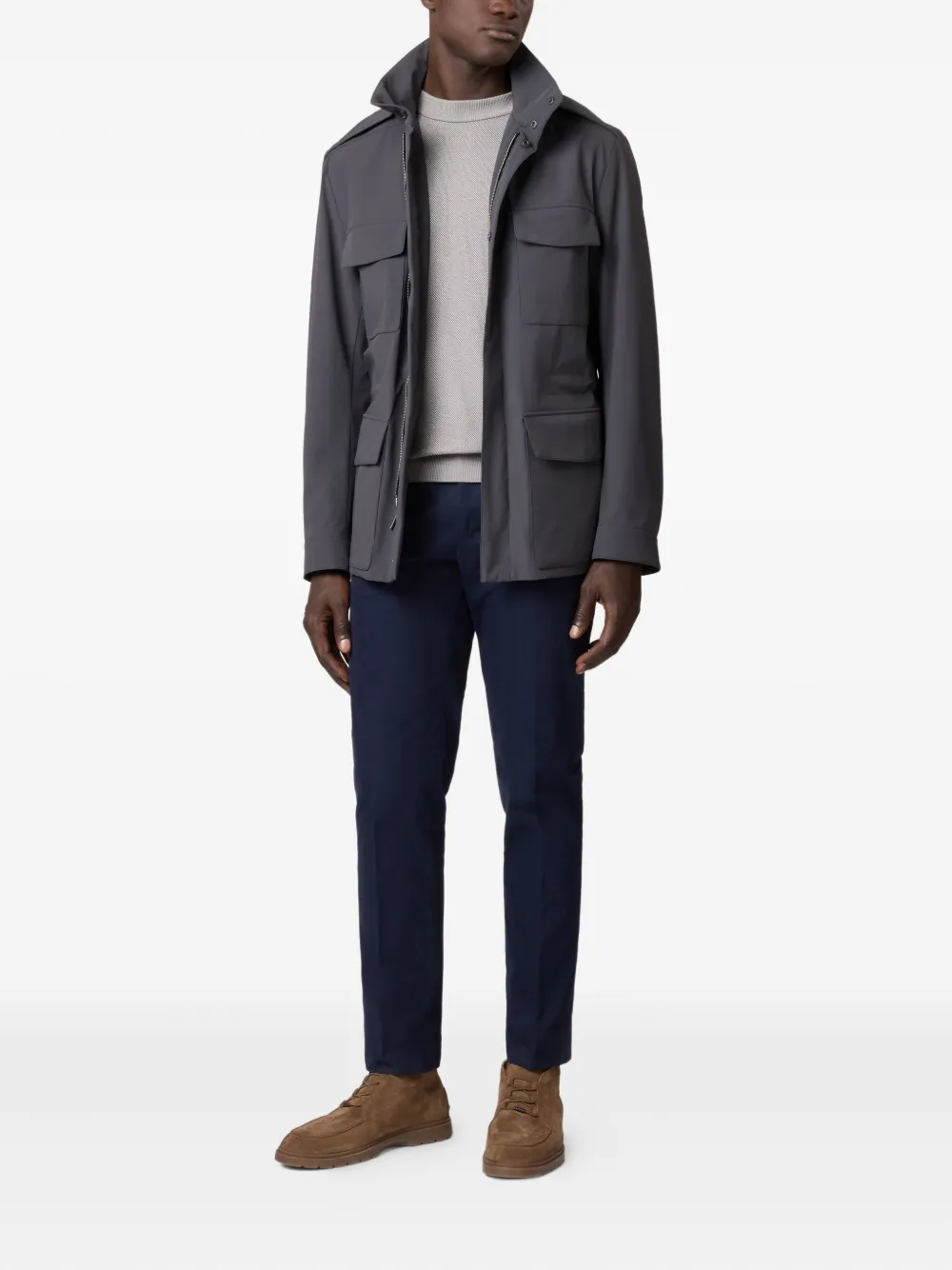 Tod's Flap-pockets Jacket In Multi