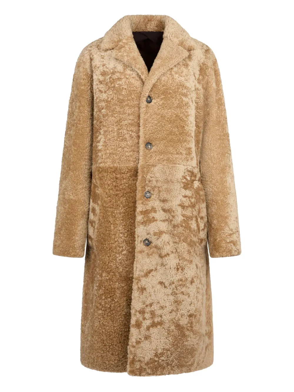 Tod's Cappotto in shearling - Toni neutri