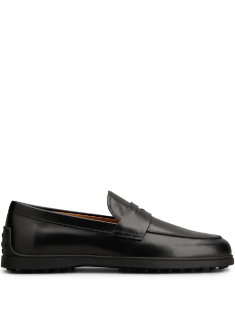 Tod's leather loafers 