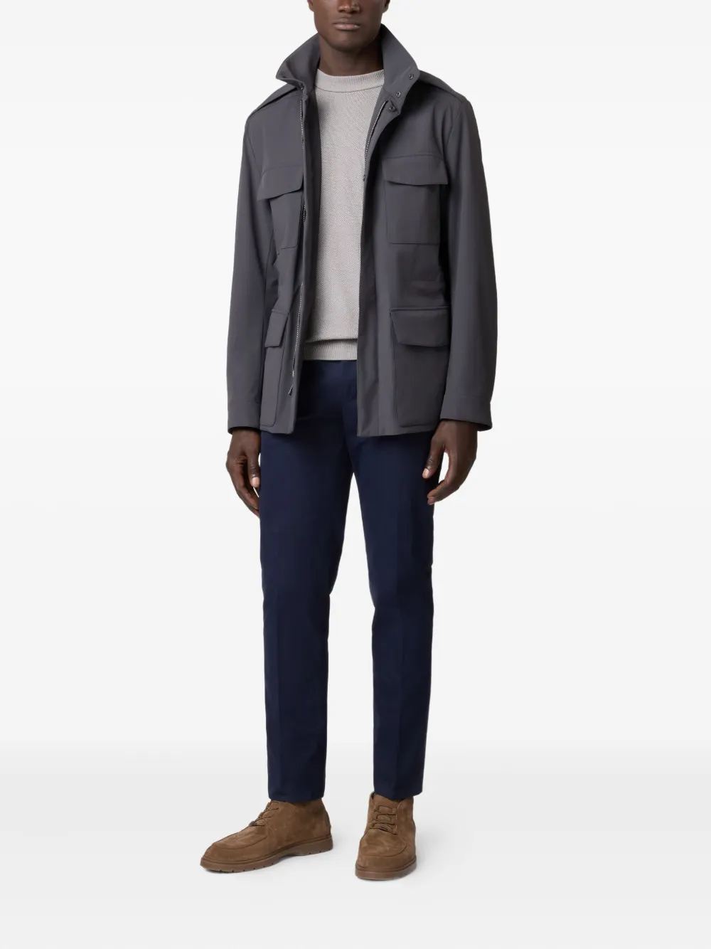Tod's piquet crew neck sweater | Knitted Sweaters | Image 2