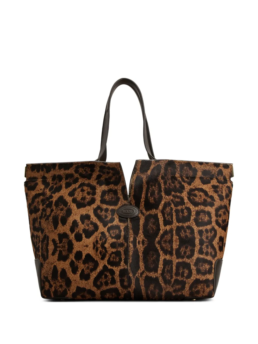 Tod's Kleine-medium Di shopper Bruin
