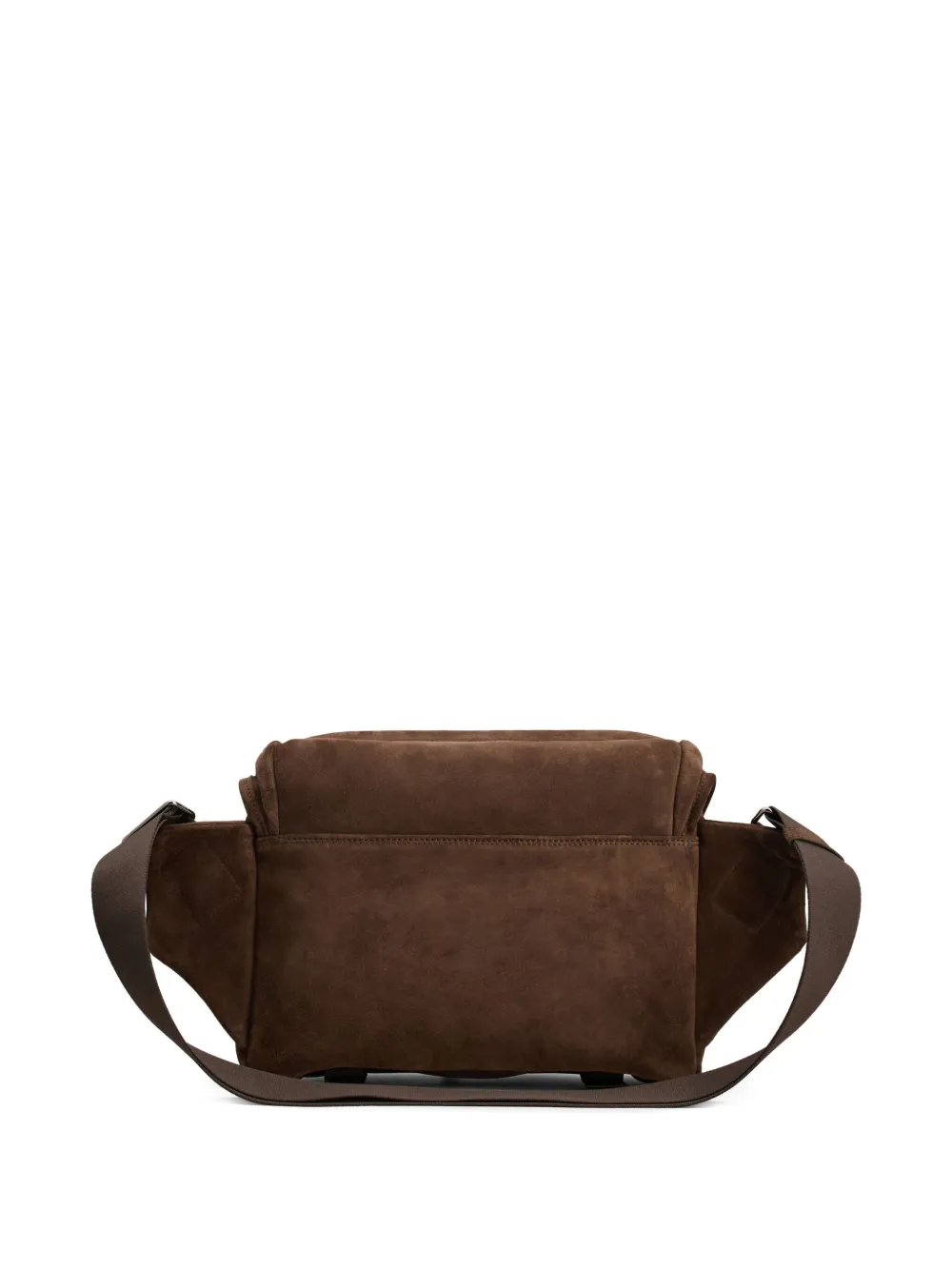 Tod's Suède messengertas - Bruin