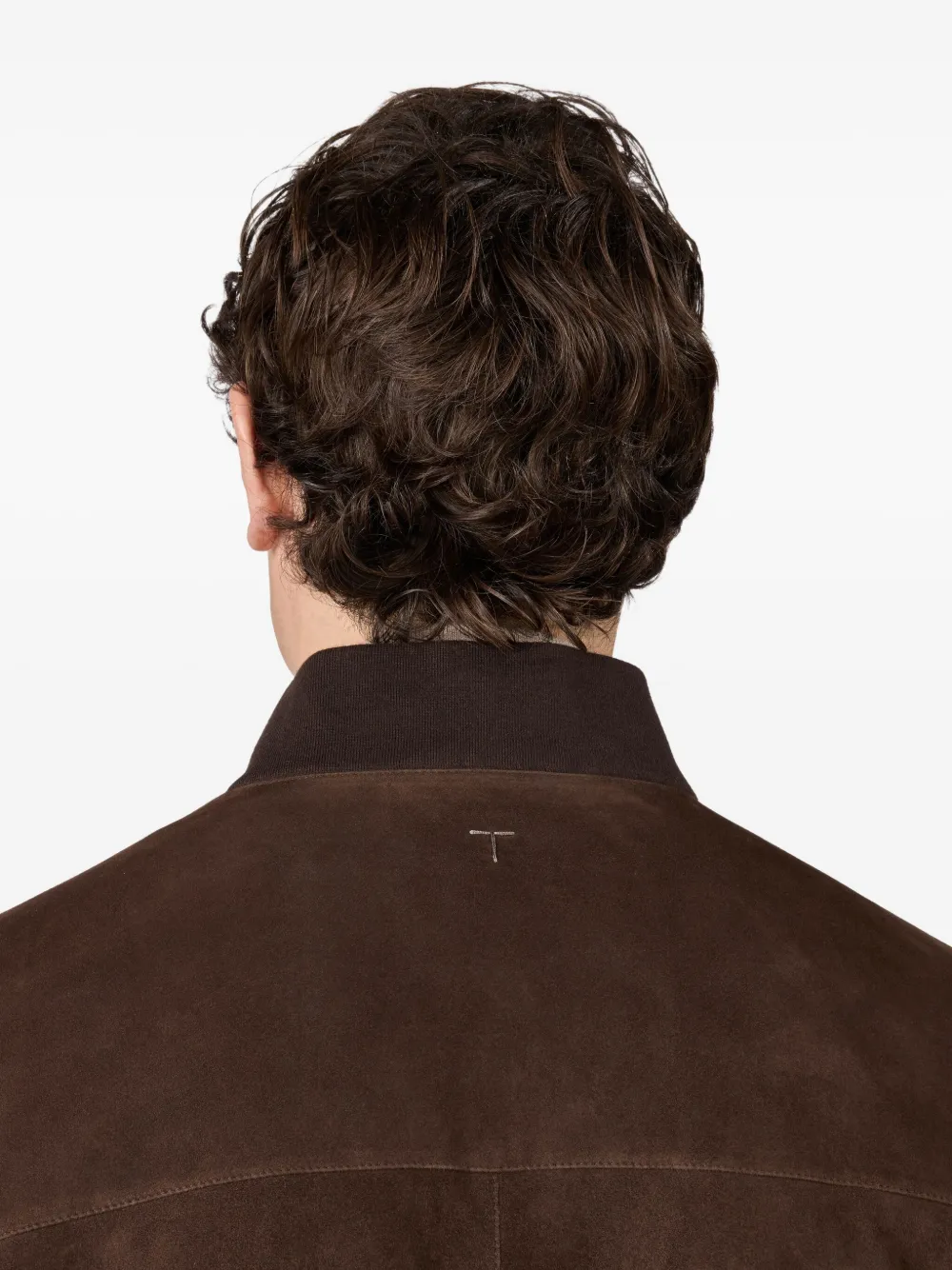 Tod's Suède bomberjack Bruin