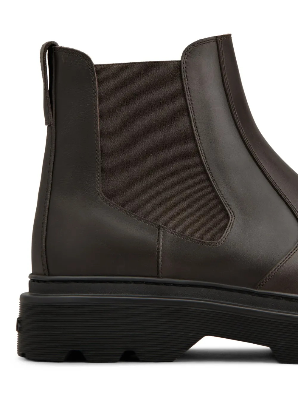 Tod's leather Chelsea boots Brown