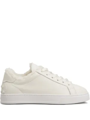 【Tod's】トッズのトリムレースアップスニーカー Tod's(トッズ)ウィメンズ スニーカー - FARFETCH