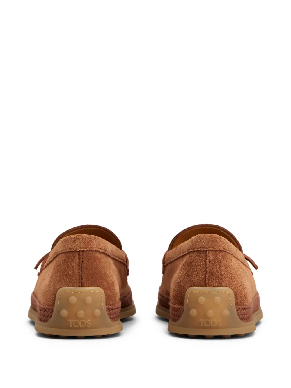 Tod's suede loafers Brown