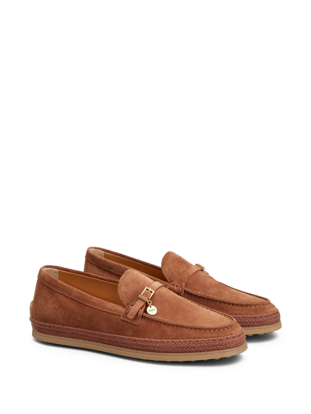 Tod's suede loafers Brown