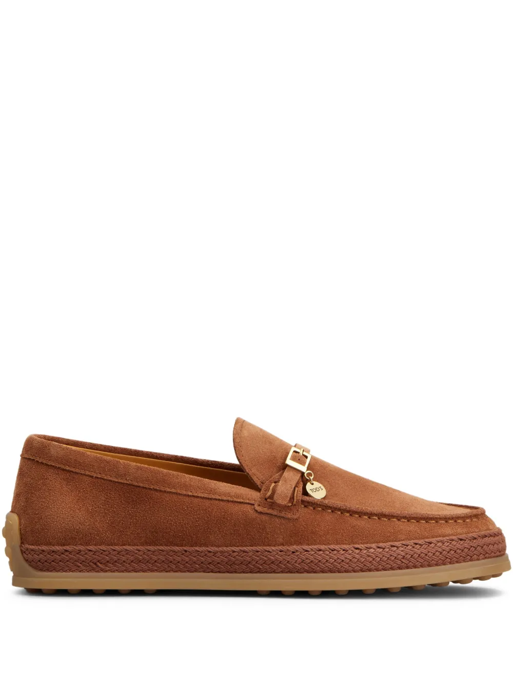 Tod's suede loafers Brown
