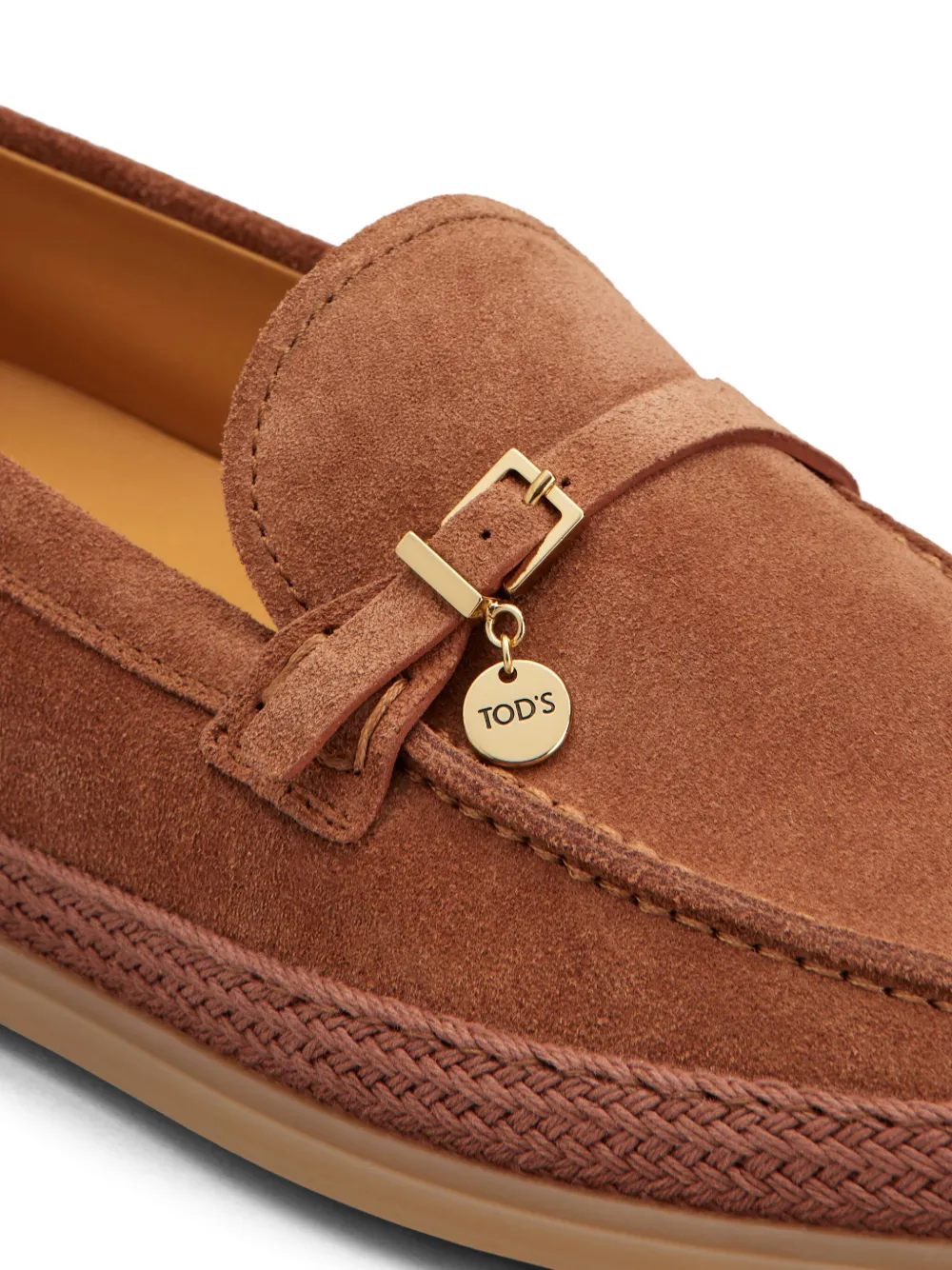 Tod's suede loafers Brown