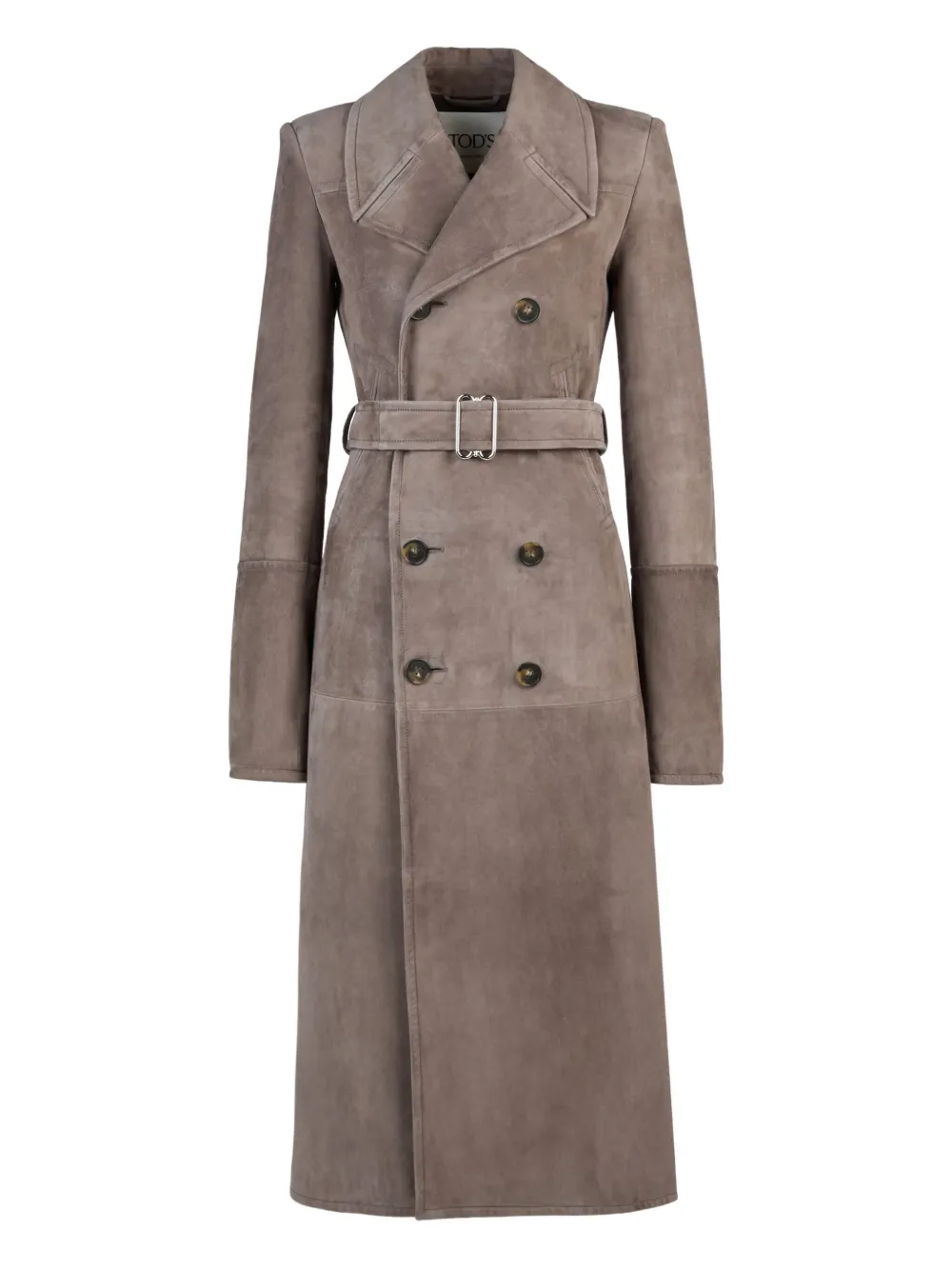 Tod's double-breasted coat | Grey | Image 1