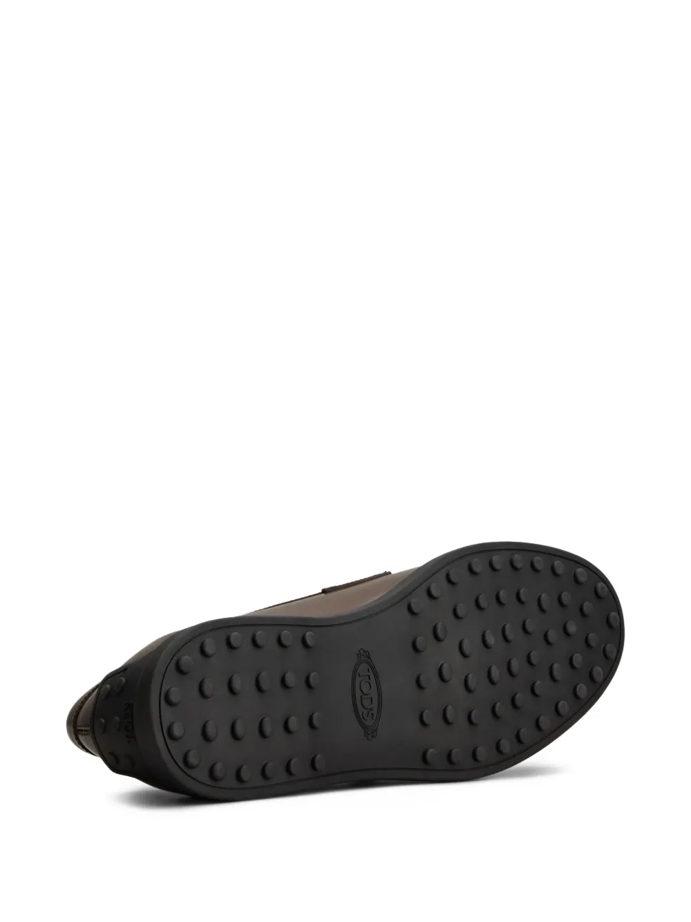 Tod's leather loafers Brown