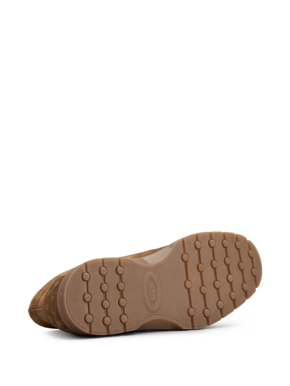 Tod's Leren desert boots Bruin