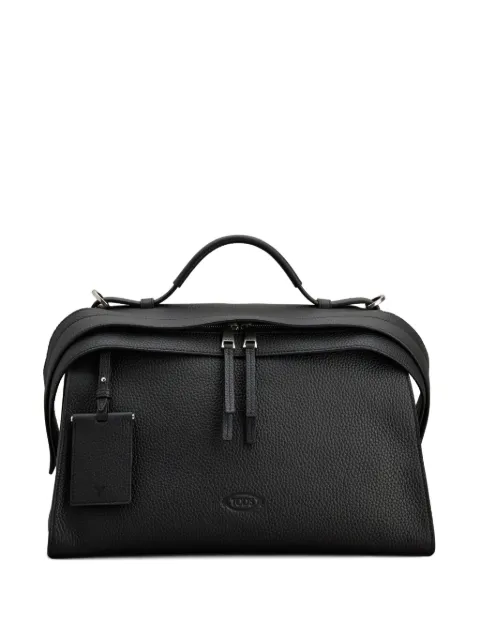 Tod's top-handle pebble-leather bag
