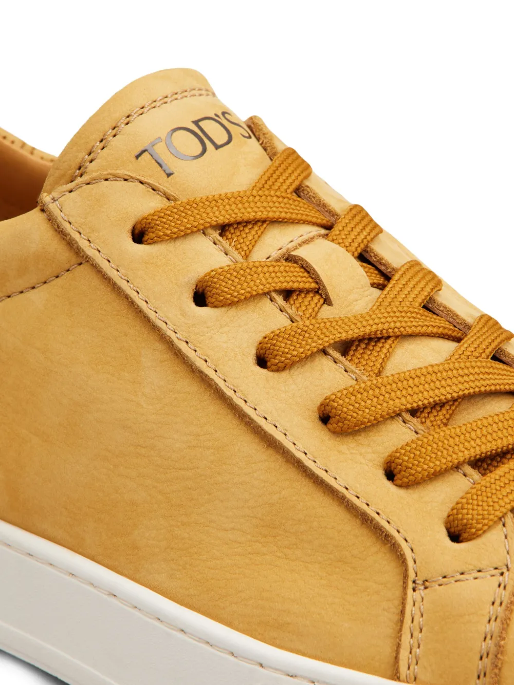 Tod's leather sneakers Yellow