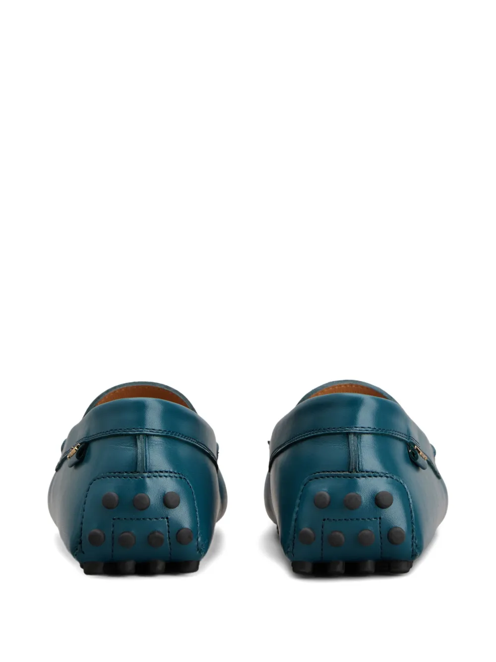 Tod's Leren loafers met bewerkte details Blauw