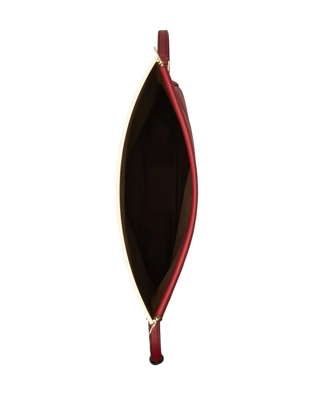 Tod's Leather Clutch Bag In Red