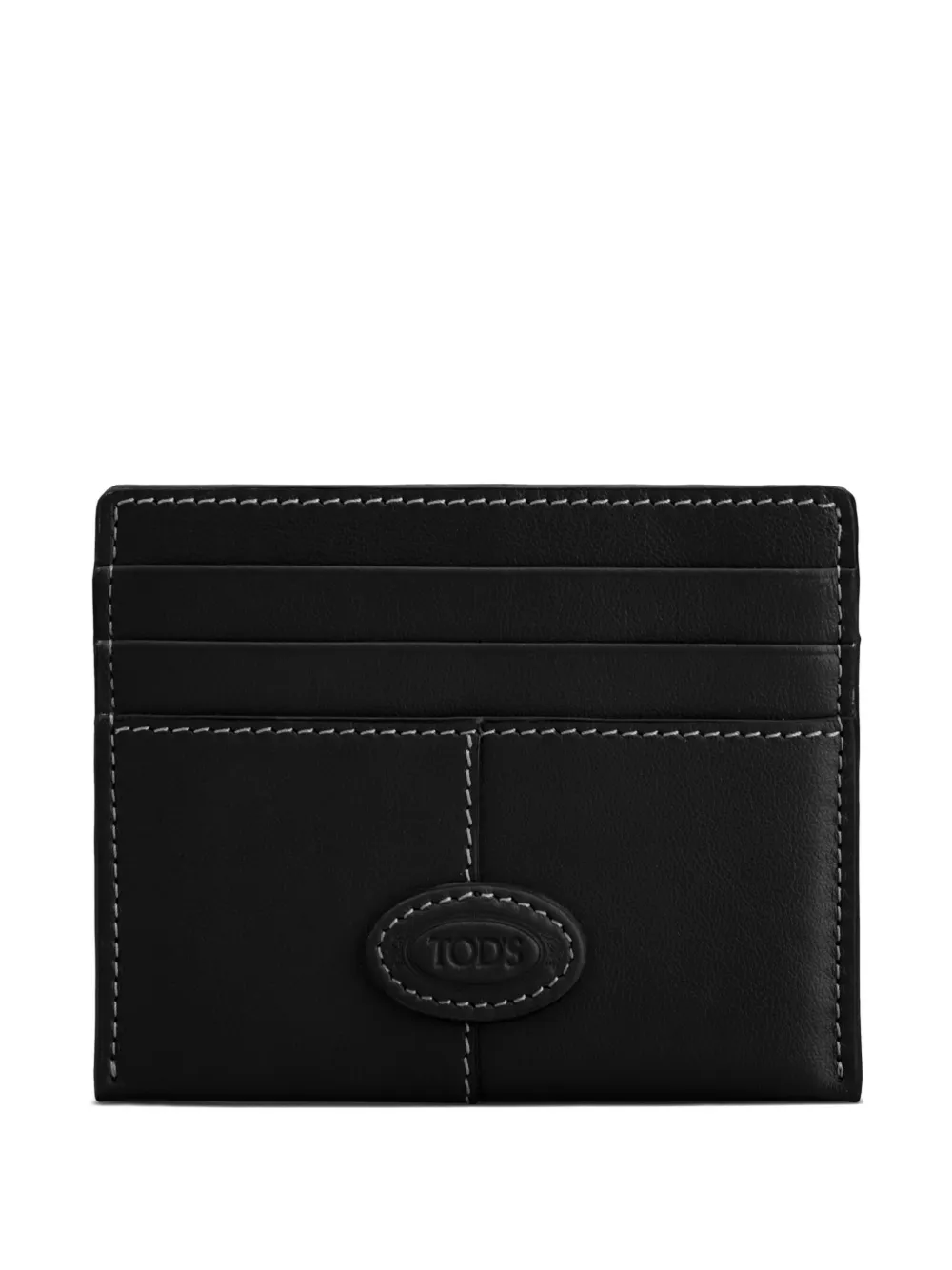 Tod's Piccolo leather card holder Zwart