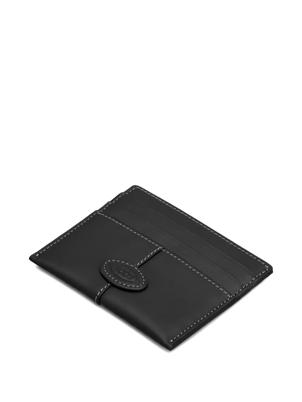 Tod's Piccolo leren pasjeshouder Zwart