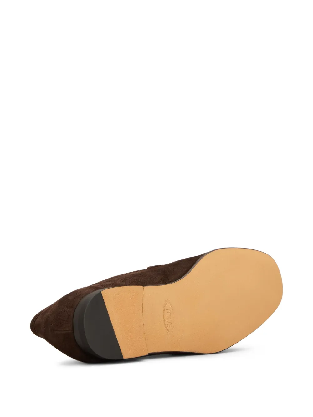 Tod's suede loafers Brown