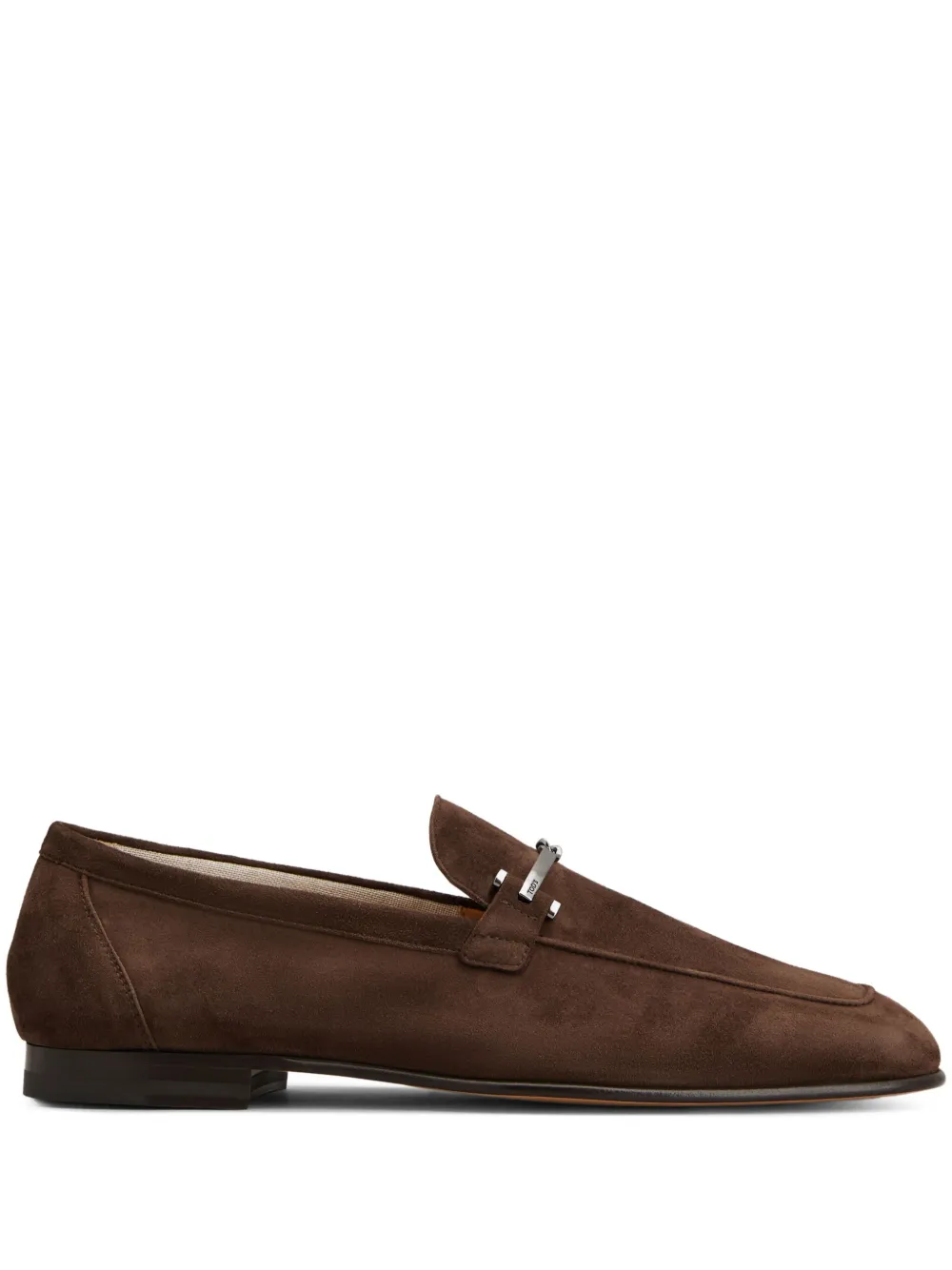 Tod's suede loafers Brown