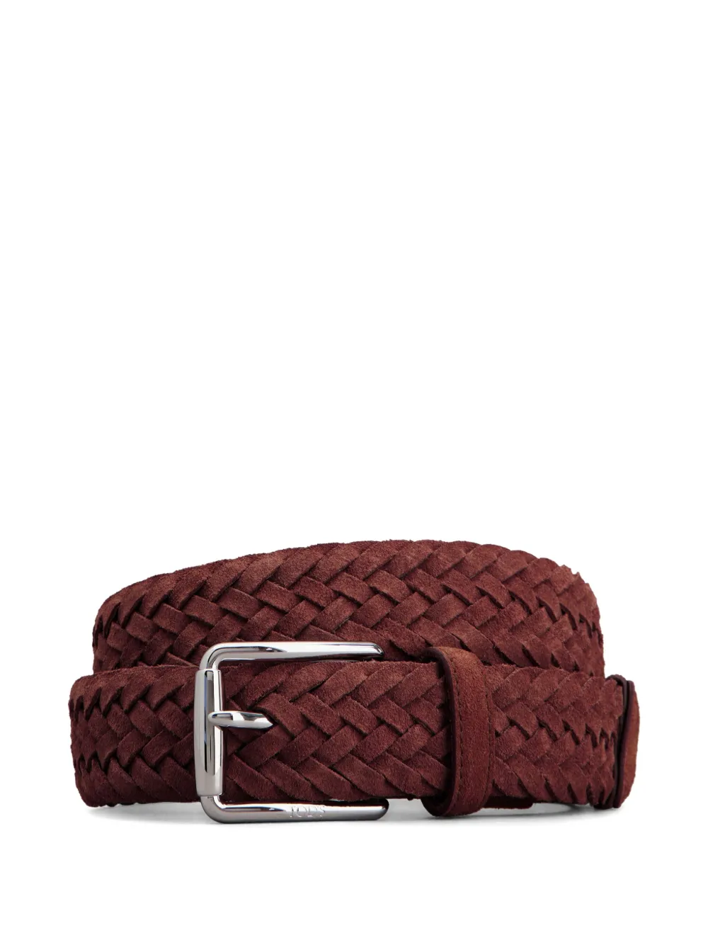 interwoven leather belt