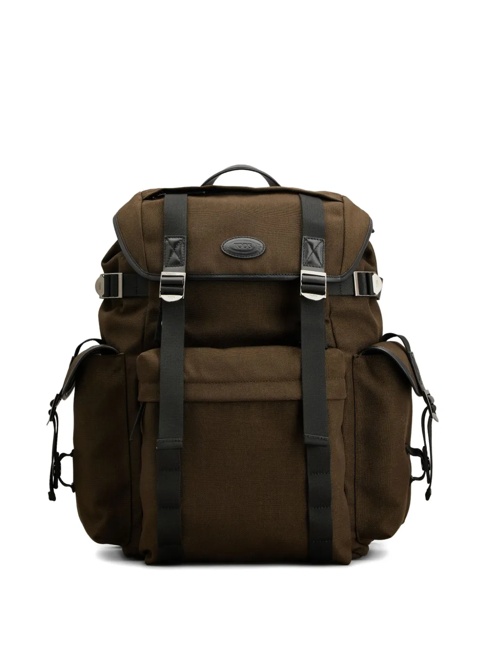 Tod's Canvas cargo rugzak Bruin