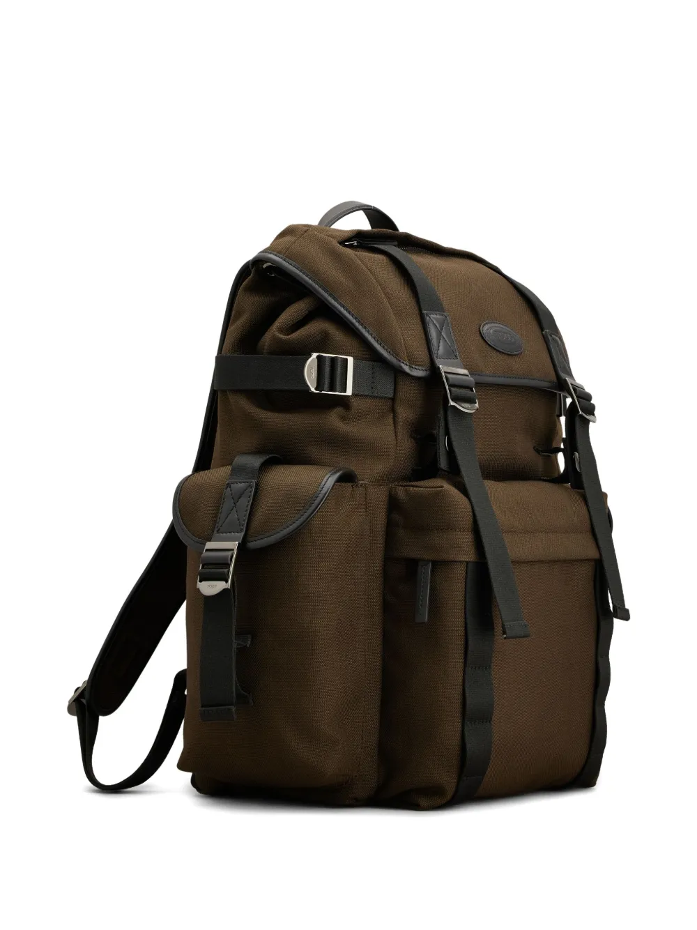 Tod's Canvas cargo rugzak Bruin