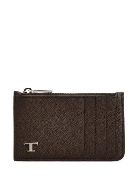 Tod's leather card holder