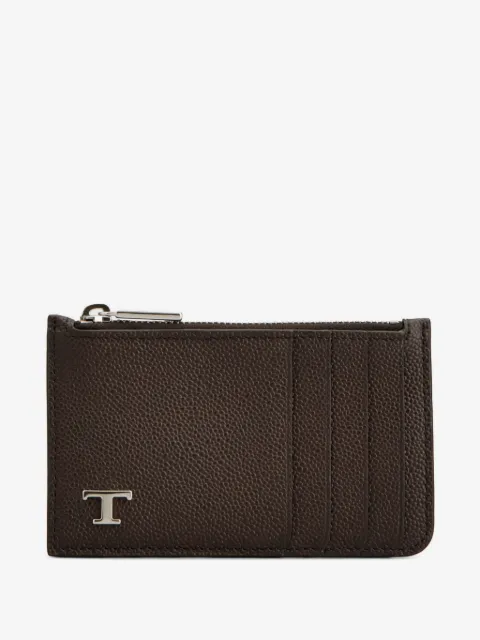 Tod's leather card holder