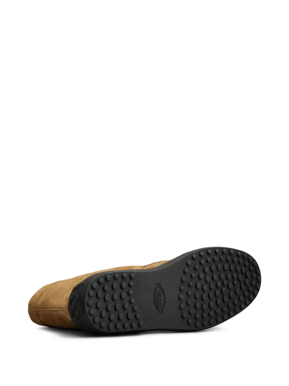 Tod's suede combat boots Brown