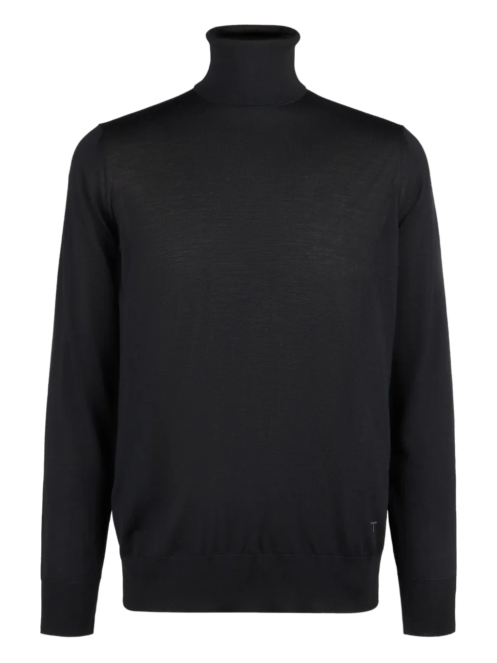 Tod's Long-sleeve Turtleneck Sweater In Black