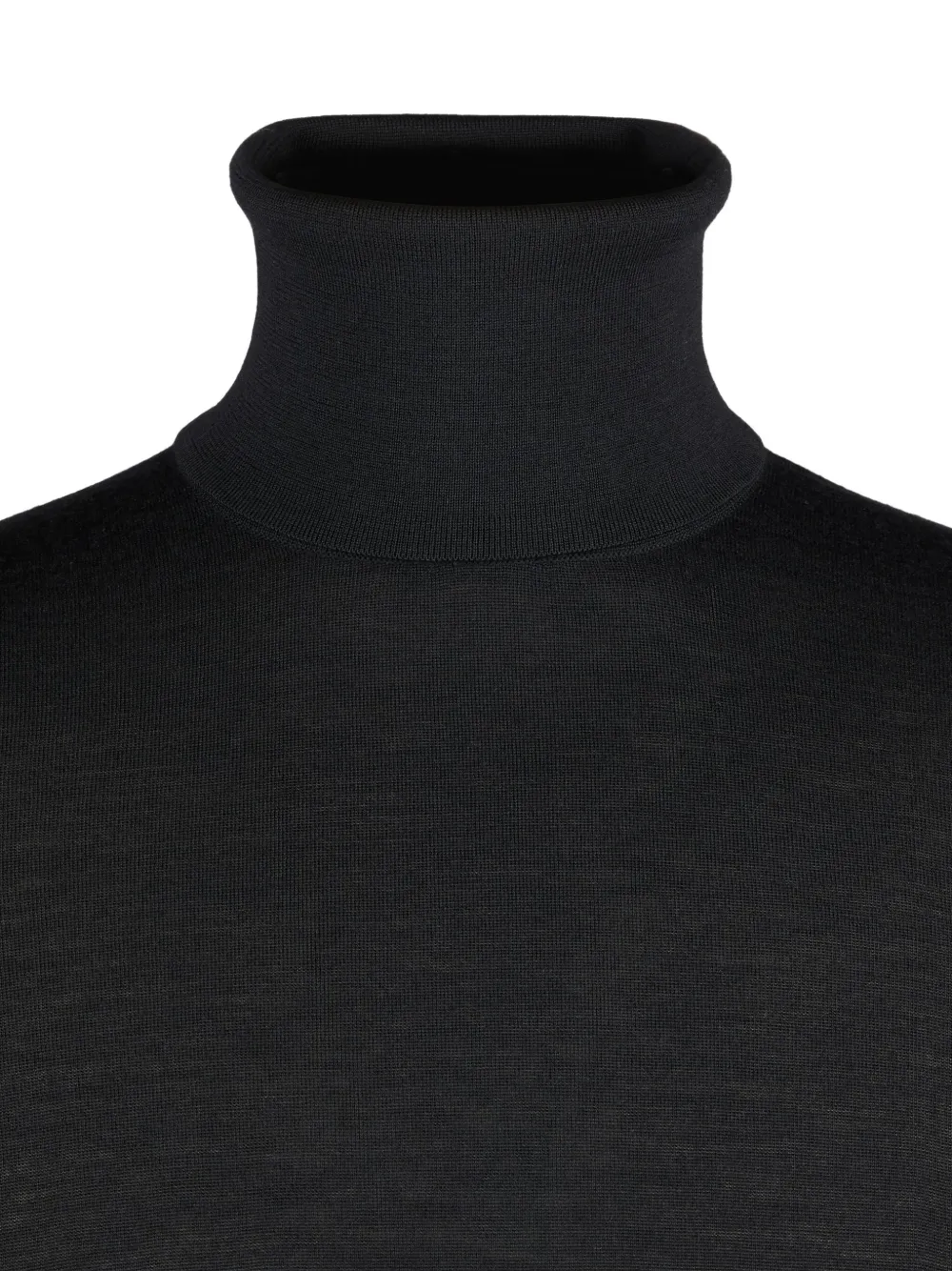 Tod's Long-sleeve Turtleneck Sweater In Black