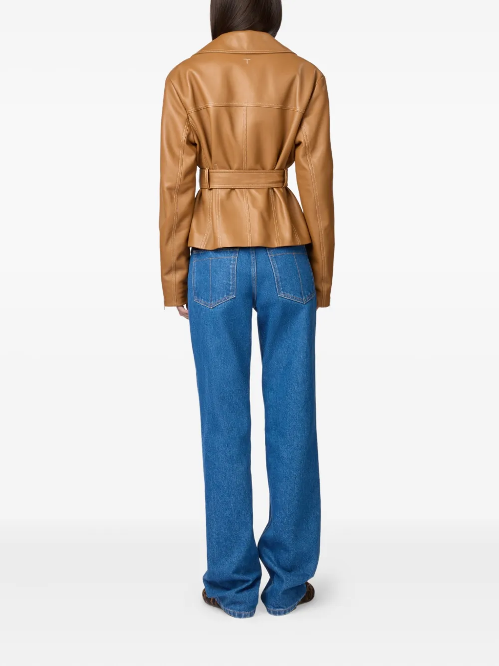 Tod's Leren jack Bruin