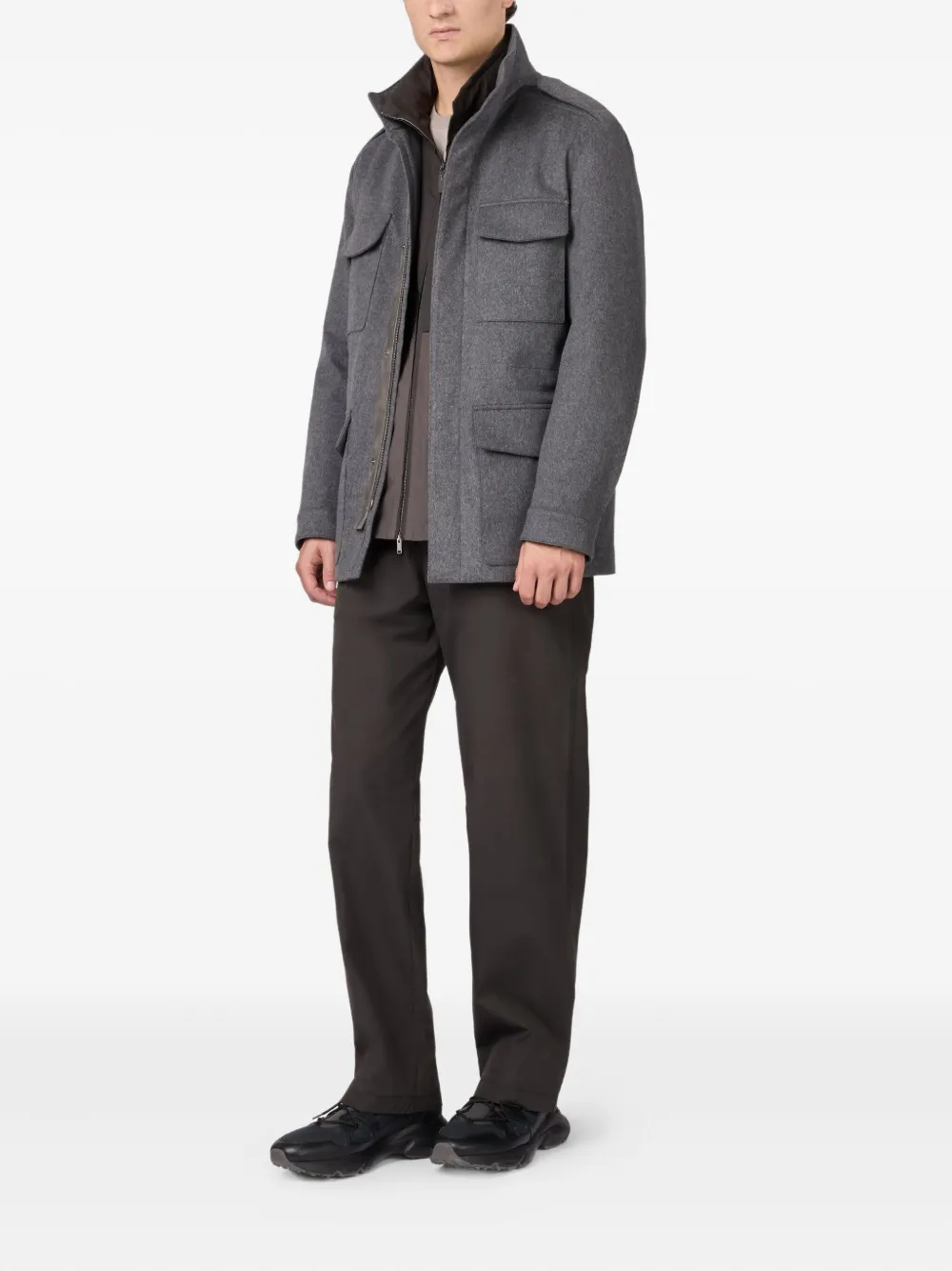 Tod's  flap-pocket wool jacket | Duffle Coats | Image 2