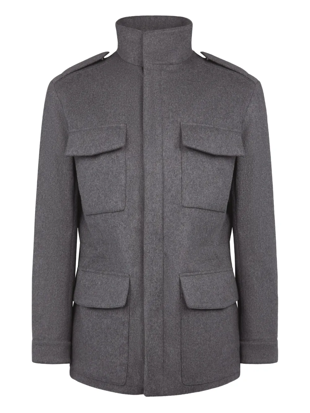 Tod's  flap-pocket wool jacket | Grey | Image 1