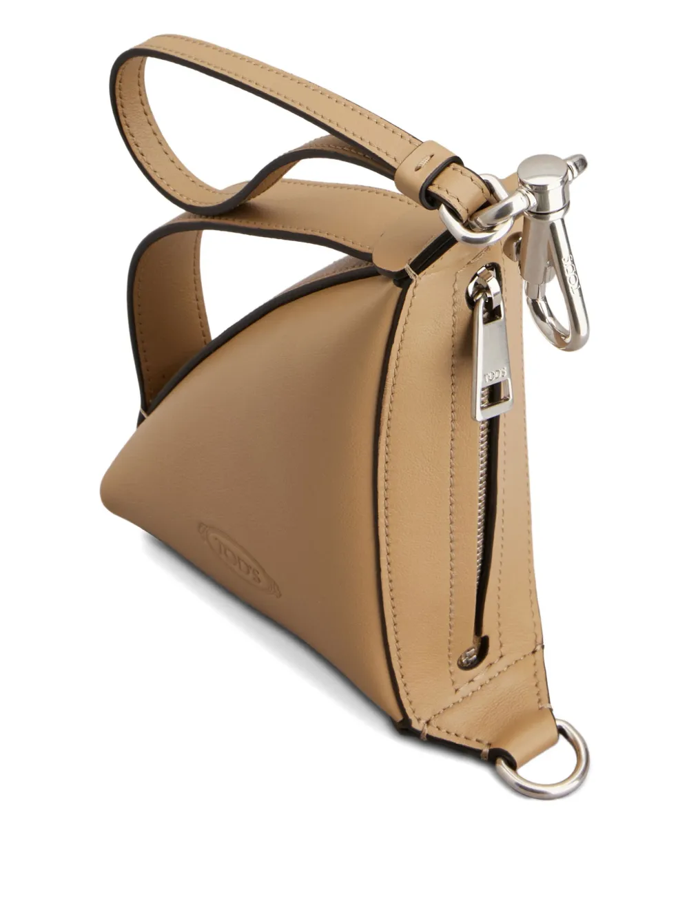 Tod's Dreieckiges Portemonnaie In Brown
