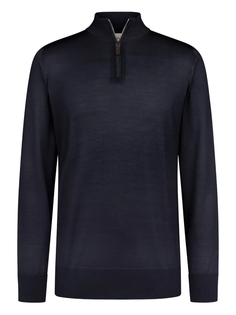Tod's half-zip sweater - Black