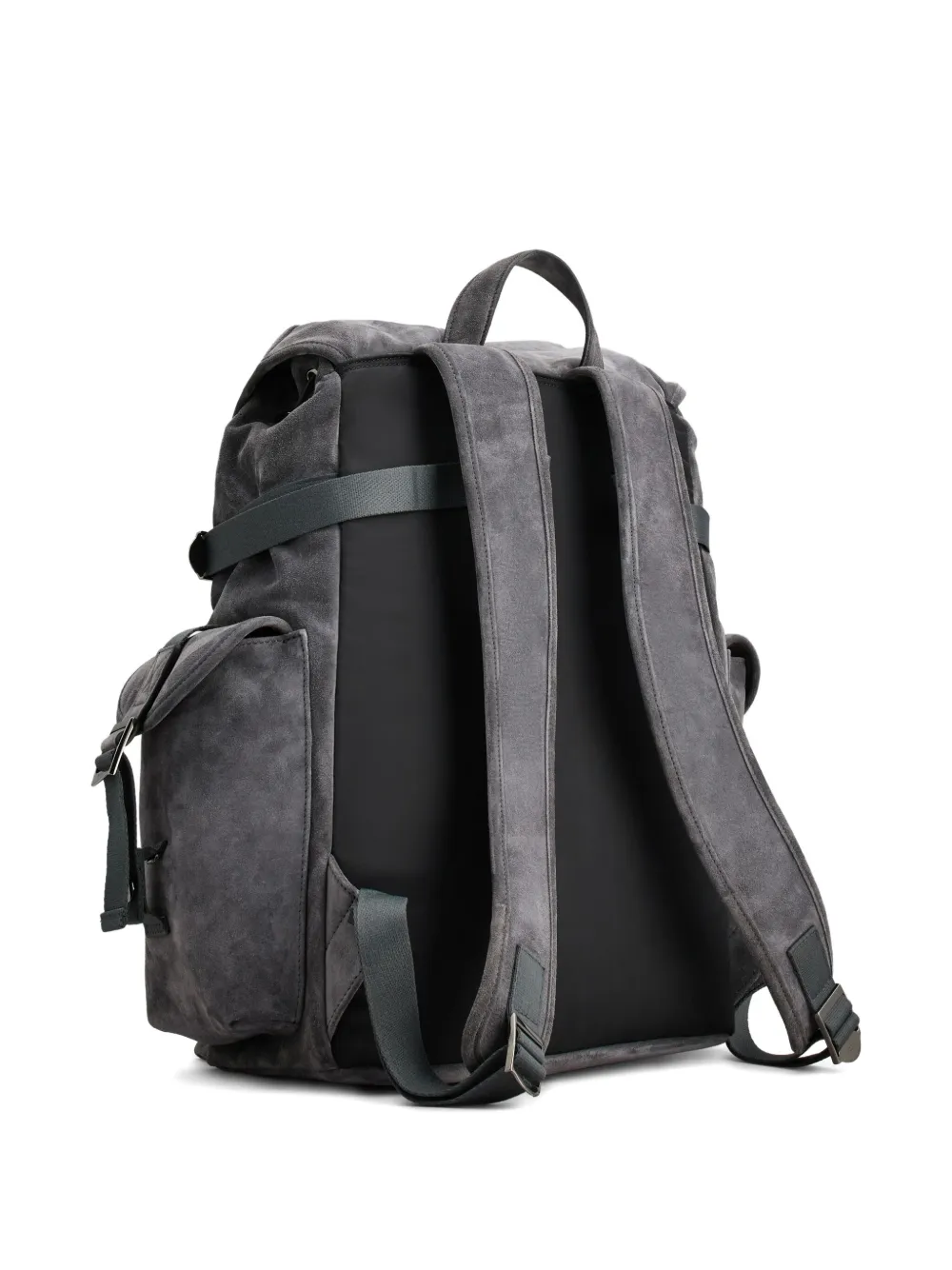 Tod's Rugzak van suède leer Grijs