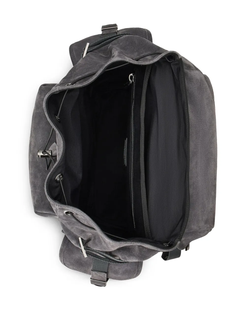 Tod's Rugzak van suède leer Grijs