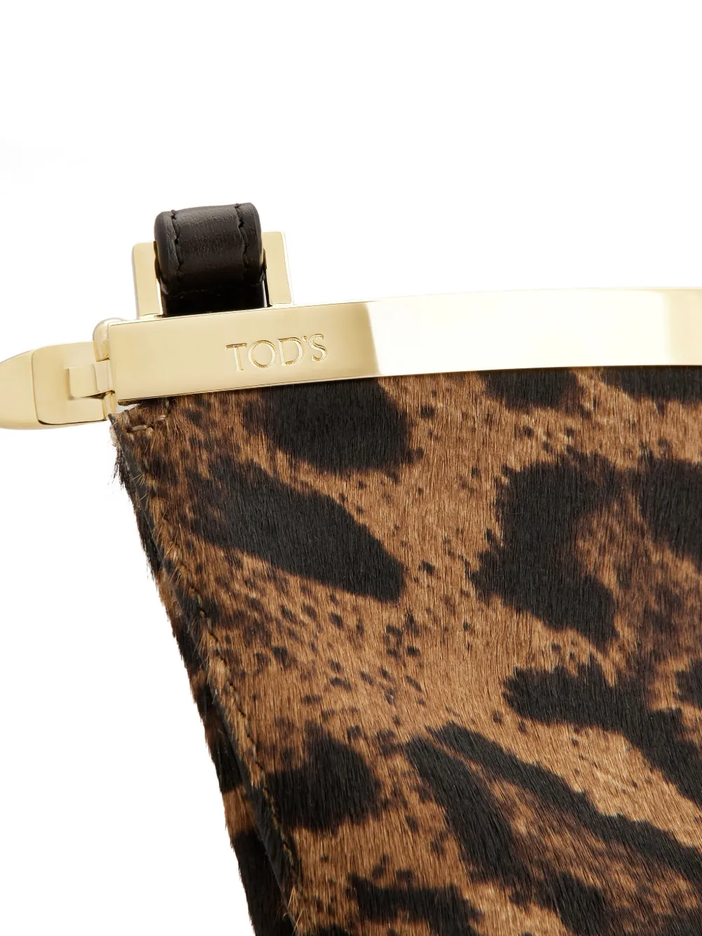 Leopard-Print Bucket Bag
