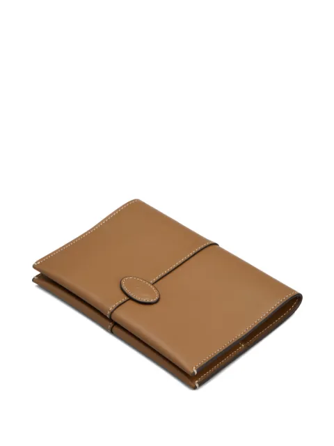 Tod's leather passport case
