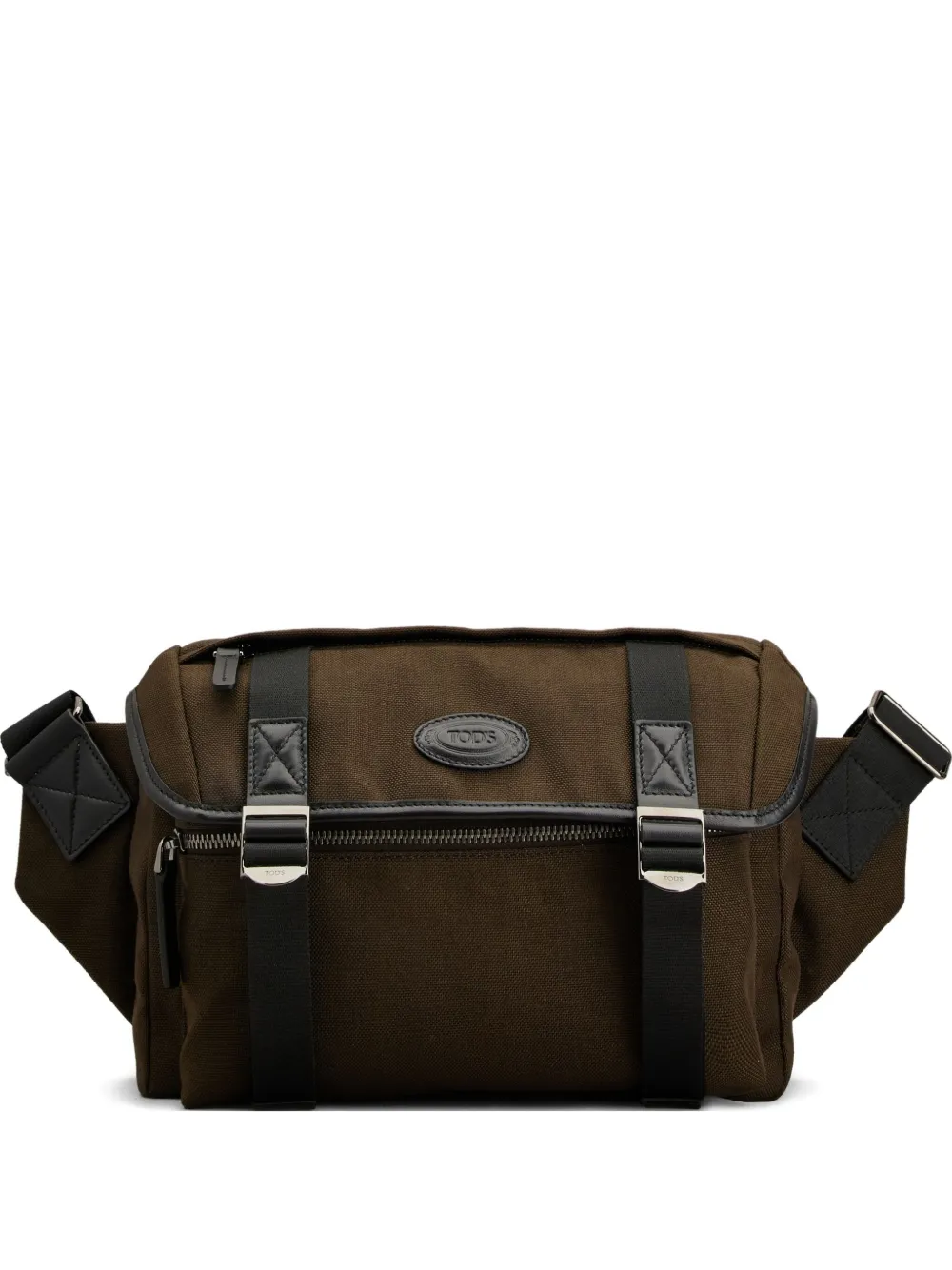 Tod's Canvas messengertas Bruin